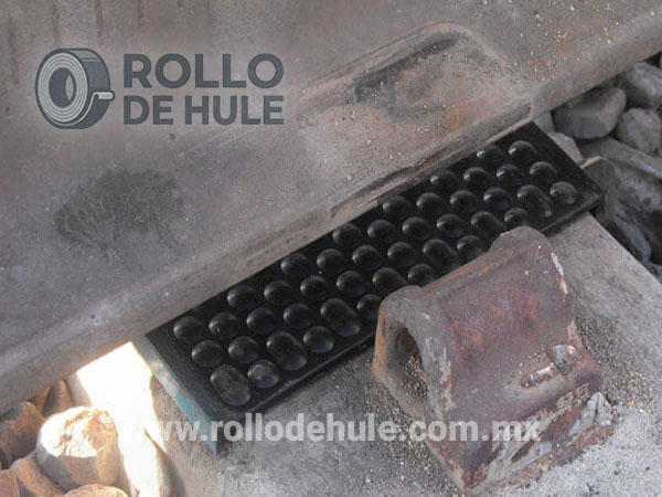 Moldeados de hule y hule-metal para industria ferroviaria