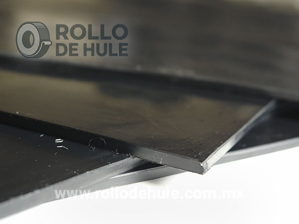 Hule conductivo en rollo y placa para puesta a tierra