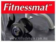 Fitnessmat piso de hule en rompecabezas para gimnasio